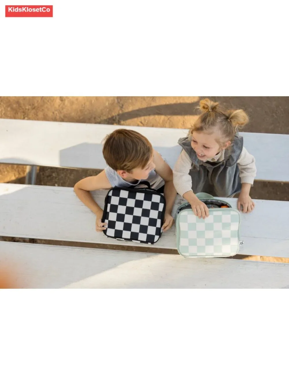 Insulated Kids Lunch Box Tote - Waterproof, BPA Free, Easy Clean School Travel
